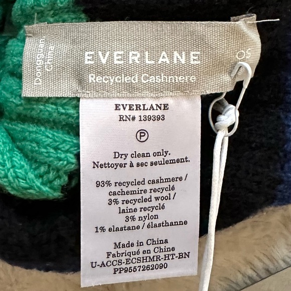 Everlane The Cashmere Rib Beanie Unisex NWT - Picture 10 of 11